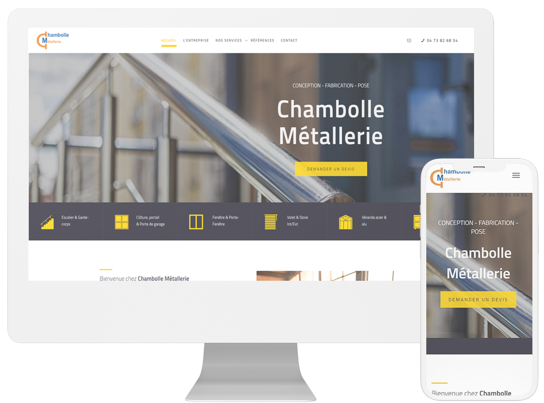 Entreprise Chambolle Métallerie à Cunlhat